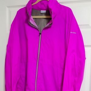 Columbia rain jacket